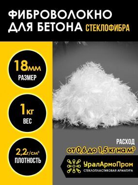 Стеклянная фибра 18 мм от производителя